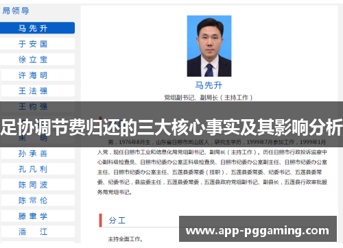 足协调节费归还的三大核心事实及其影响分析